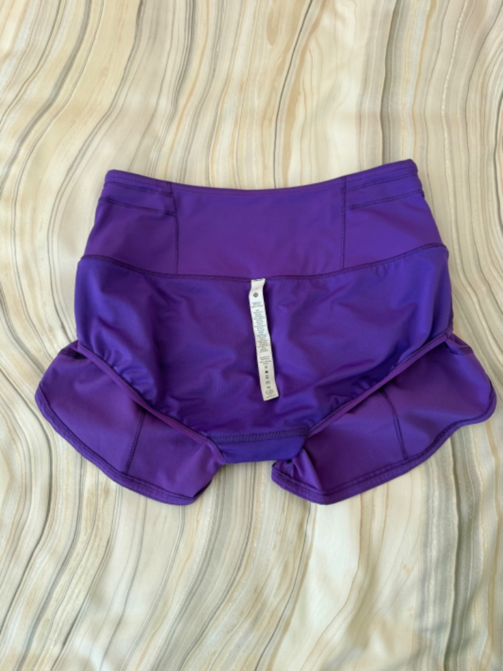 Lululemon Speed Up High-Rise Lined Short 2.5" Inseam Atomic Purple Size 4 $68 - Picture 17 of 17